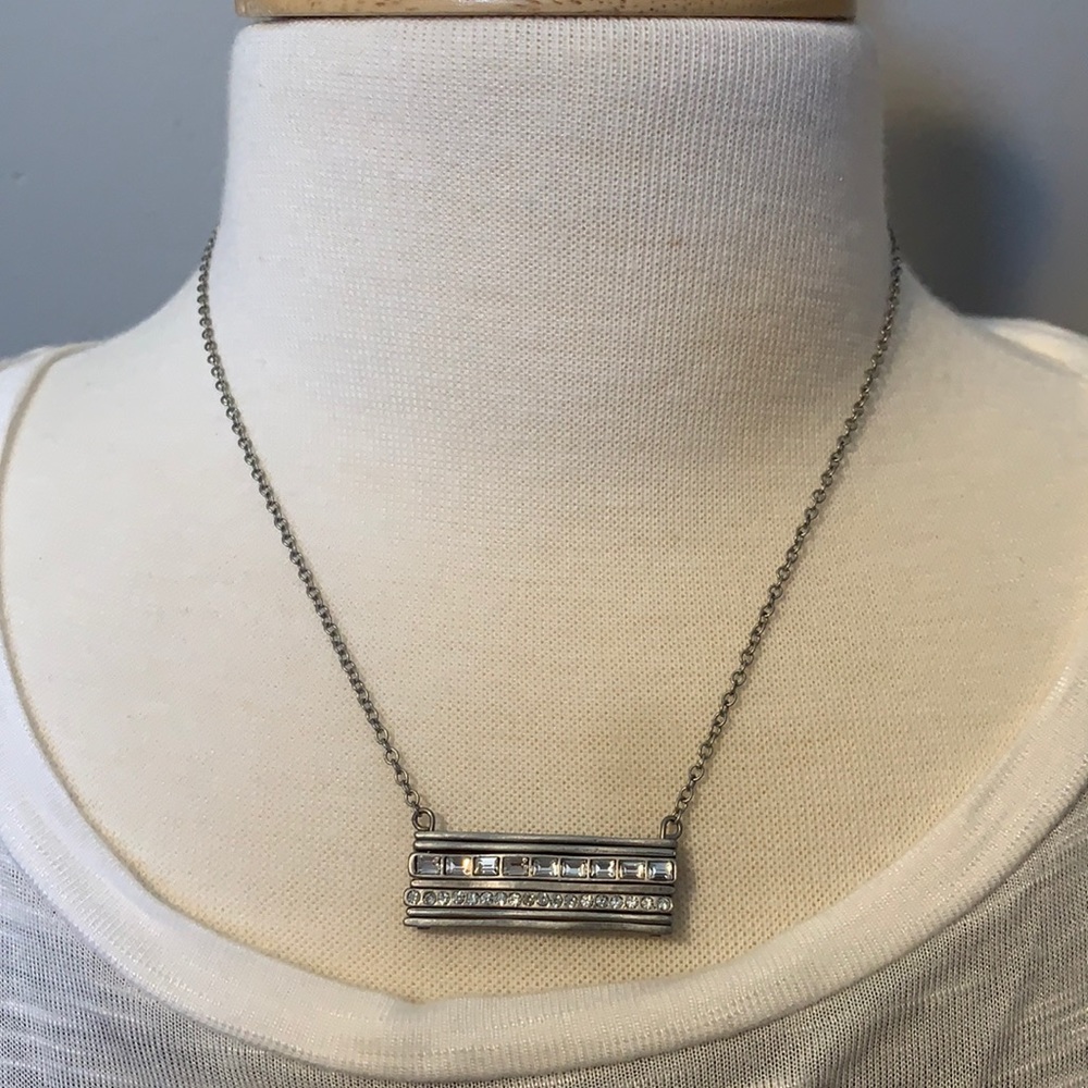 Lia Sophia bar necklace